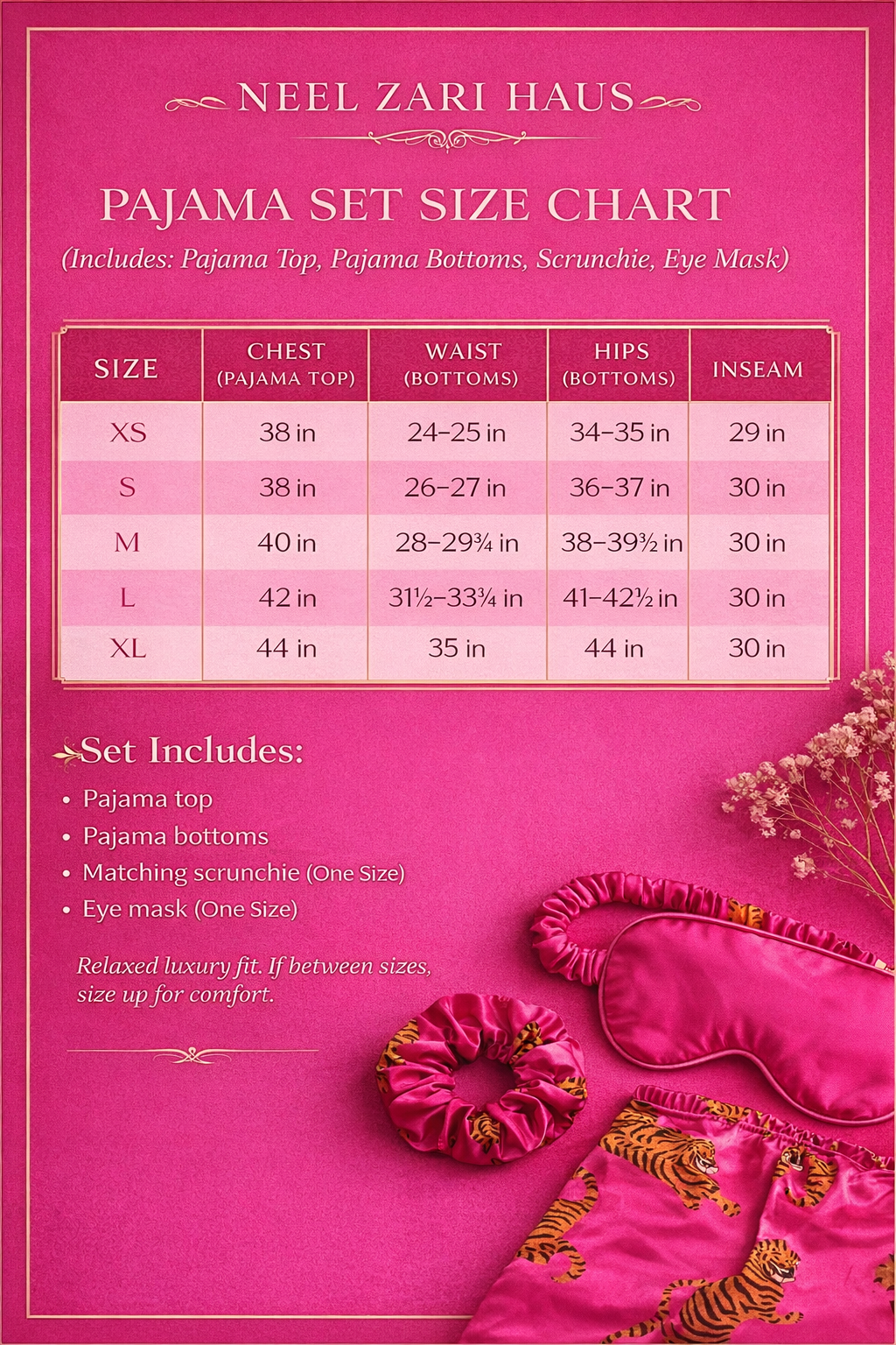 Pink Safari Pajama Set