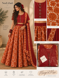 Marigold Muse – 3 Piece Cotton Lengha Set