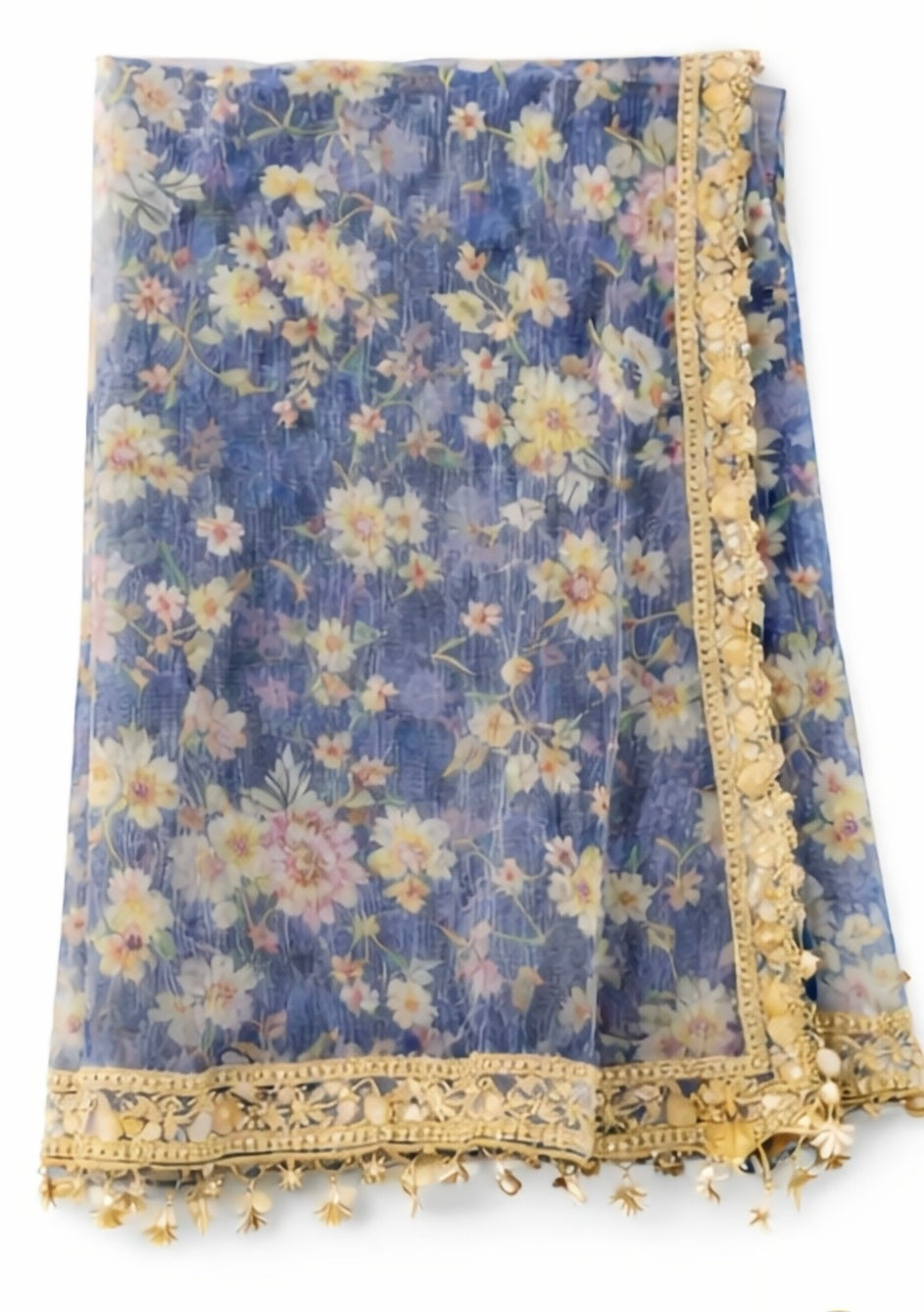 Kurti Silk-Cotton Set - 4 Mid Summer Chime